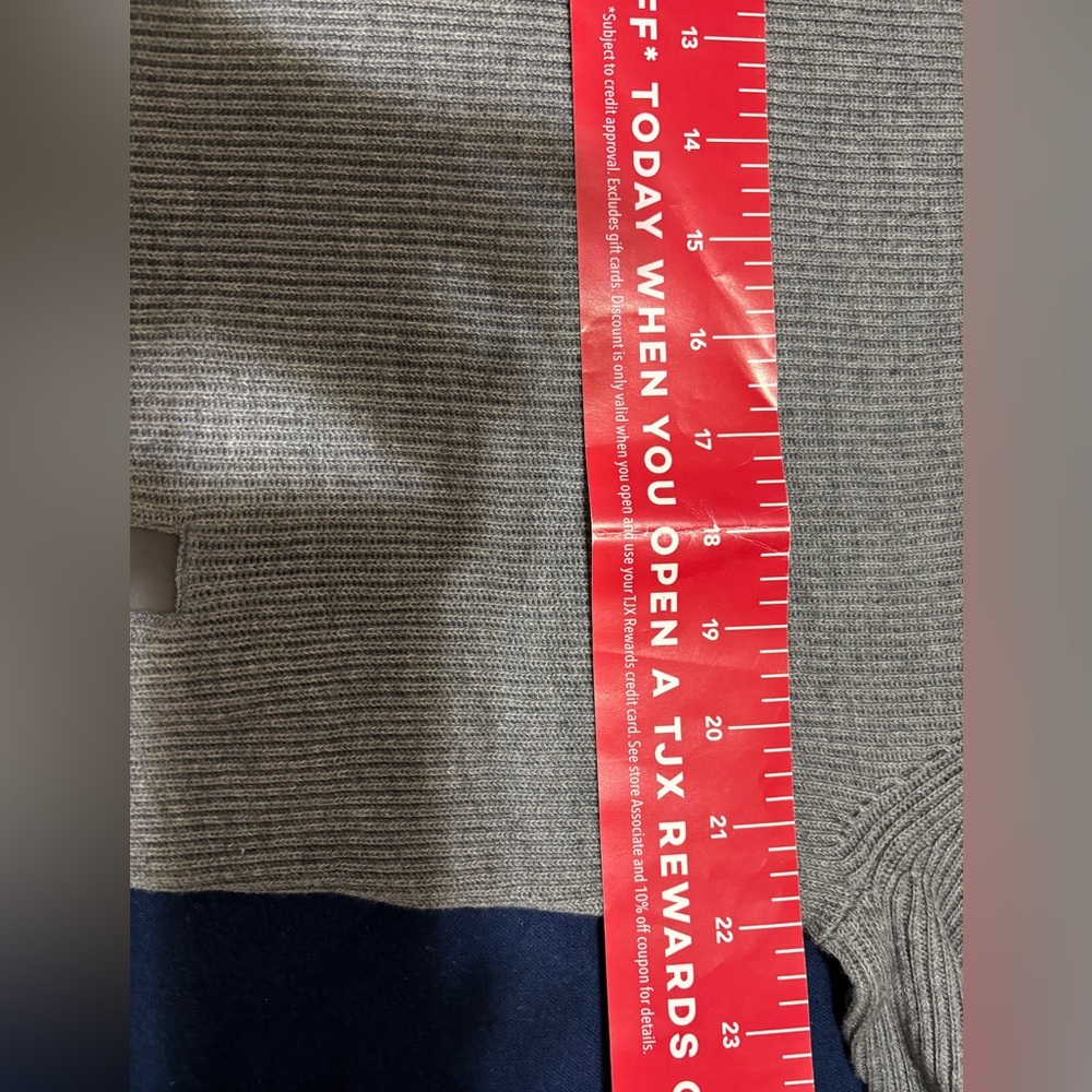 Peter Millar Gray Zip-Up Jacket 30% merino wool 70% pima cotton - Picture 9 of 13